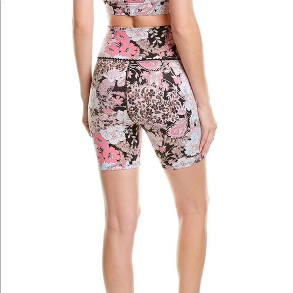 BEACH RIOT Fandango Paisley Bike Shorts XS Multicolor - Picture 2 of 5